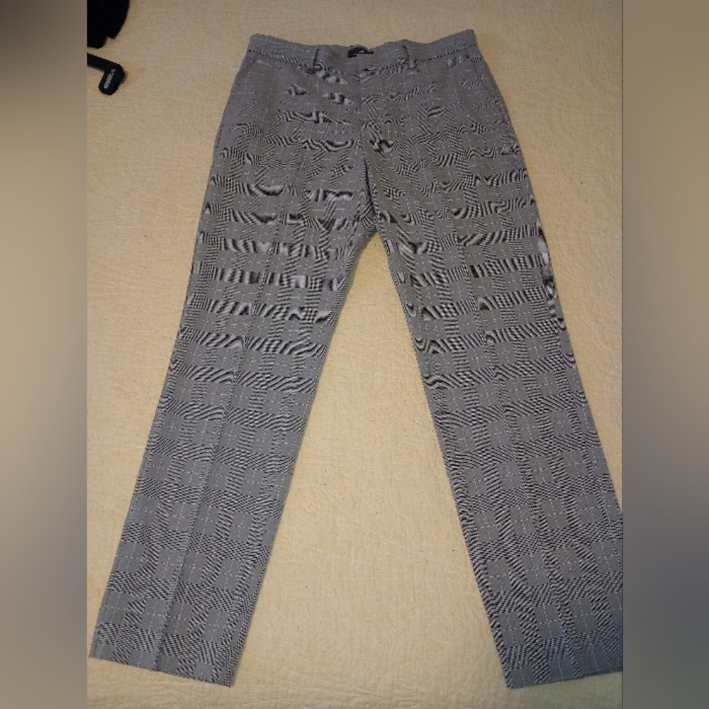 Men's H&M Slim Fit Dress Pants, Grey, 33R